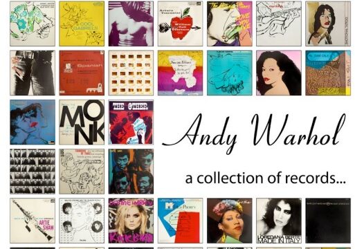 ANDY WARHOL, PITTORE DI COVER PER LP MUSICALI
