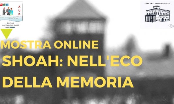 SHOAH: NELL’ECO DELLA MEMORIA, MOSTRA ONLINE CON 35 ARTISTI