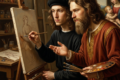 I PENTIMENTI DI LEONARDO E RAFFAELLO